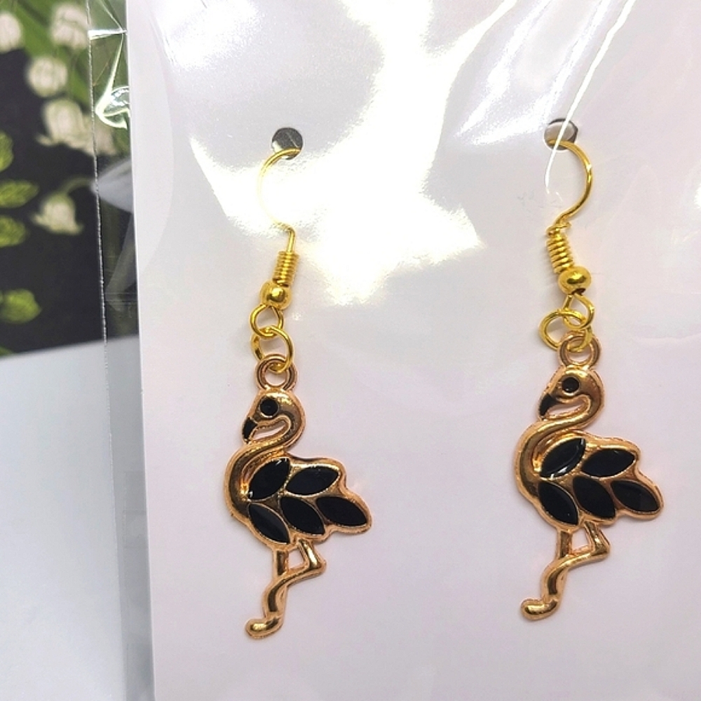 🆕️ Golden Bird Earrings A1